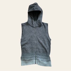 Woolrich hooded sleeveless sweater
